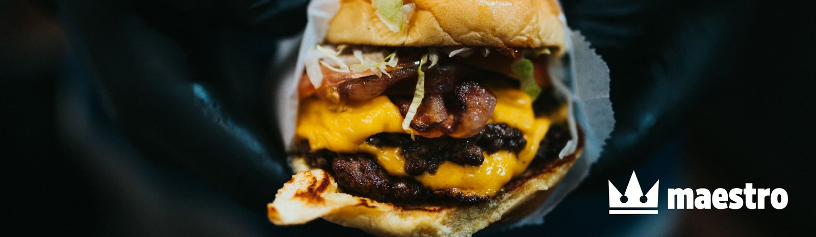 Maestro burger branding main project visual